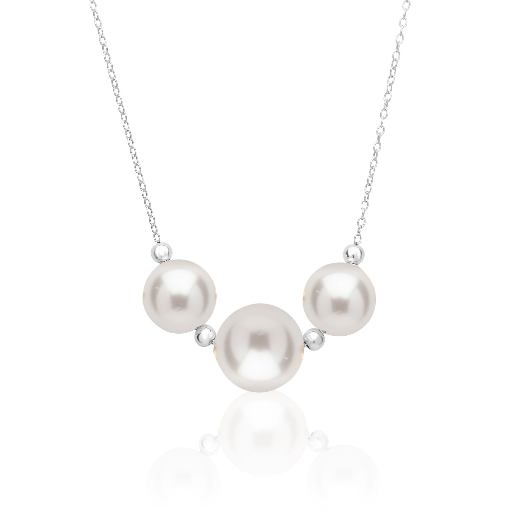 3 pearl pendant necklace deals